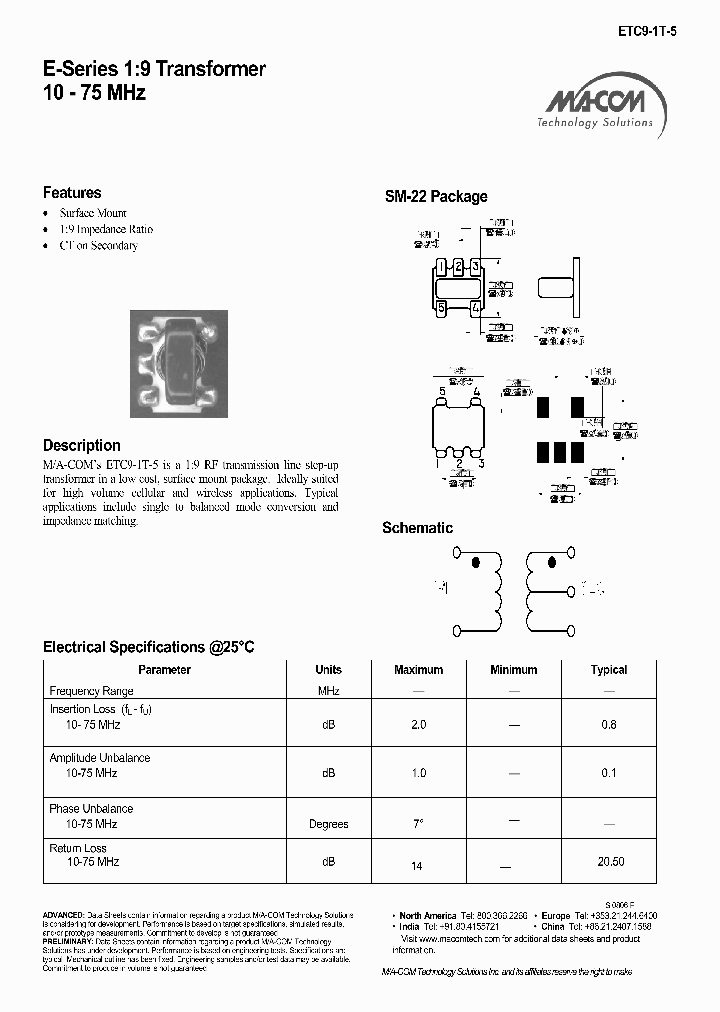 ETC9-1T-5_4502276.PDF Datasheet