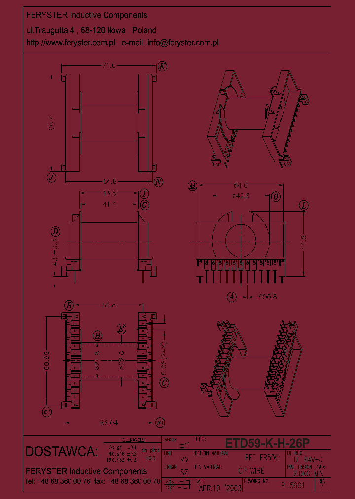 ETD59-K-H-26P_4611410.PDF Datasheet