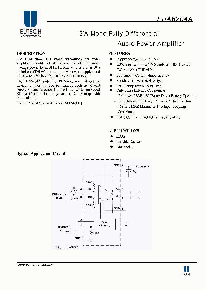 EUA6204ADIR1_4539728.PDF Datasheet