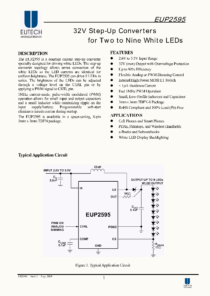 EUP2595_4811010.PDF Datasheet