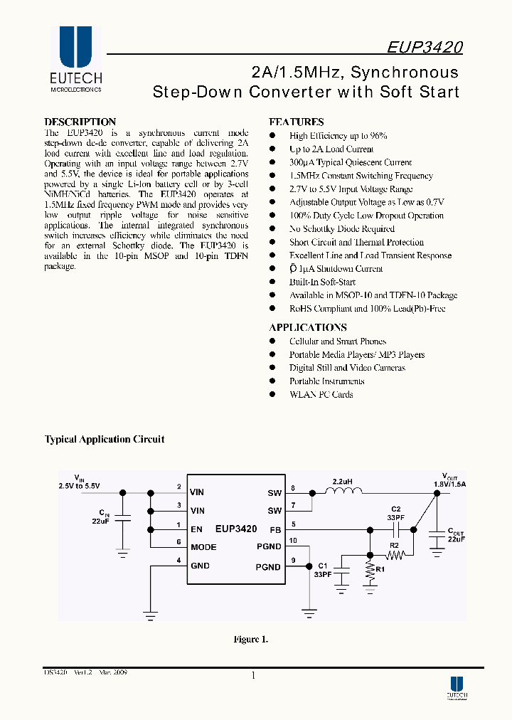 EUP3420_4554259.PDF Datasheet