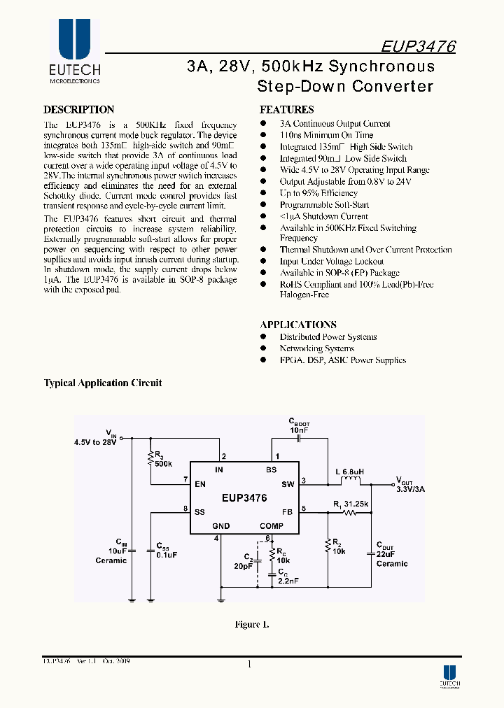 EUP3476_4554265.PDF Datasheet
