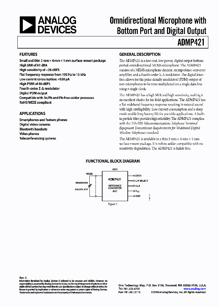 EVAL-ADMP421Z_4547593.PDF Datasheet