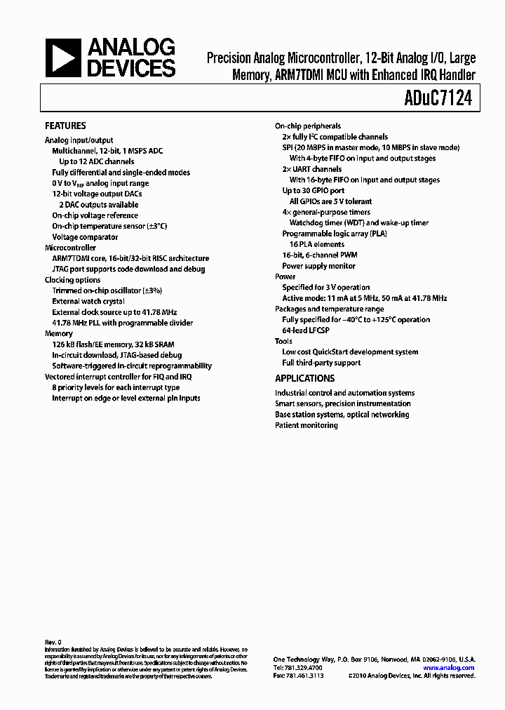 EVAL-ADUC7124QSPZ_4853460.PDF Datasheet