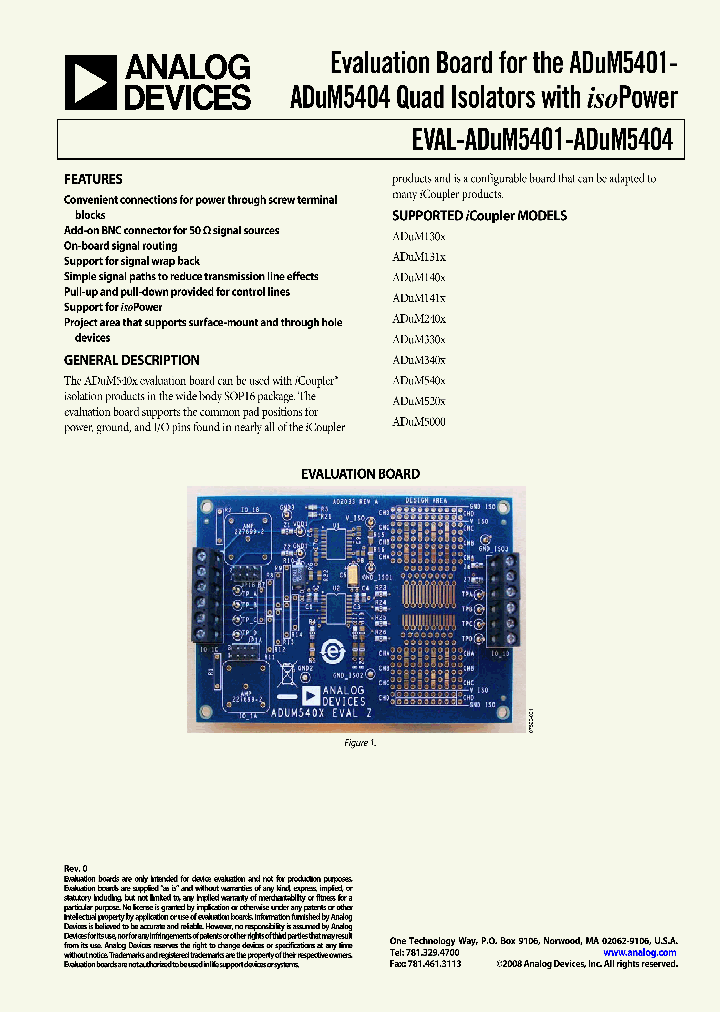 EVAL-ADUM130X_4219649.PDF Datasheet