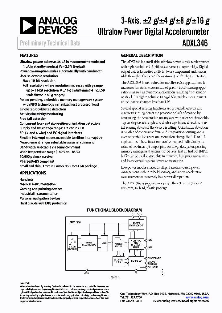 EVAL-ADXL346Z_4547992.PDF Datasheet