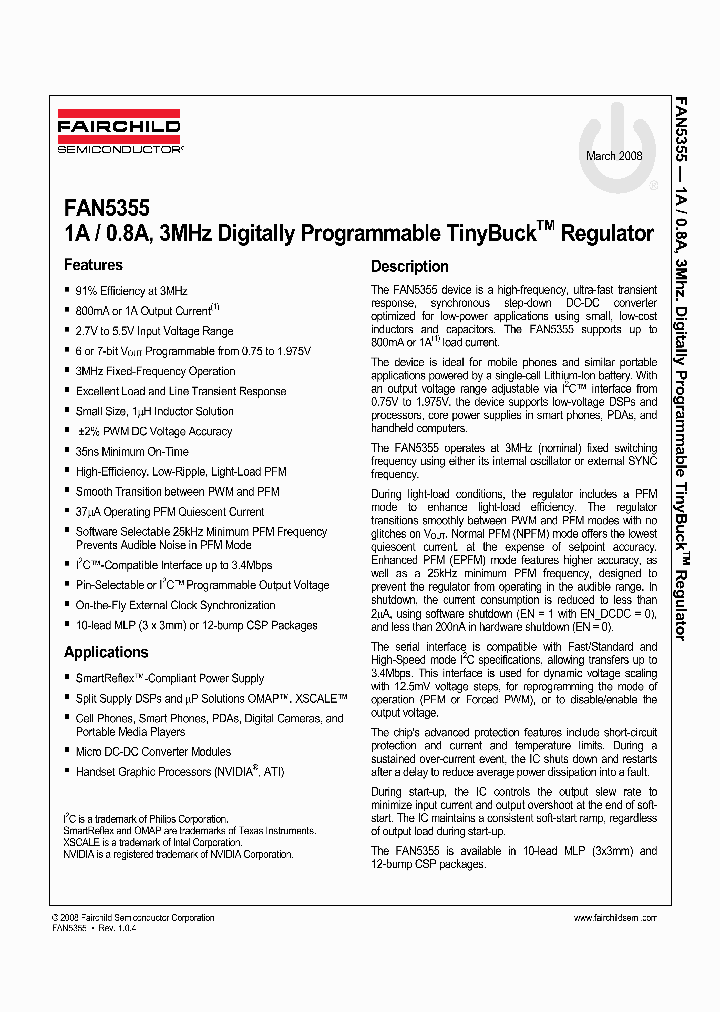 FAN5355MP07X_4236792.PDF Datasheet