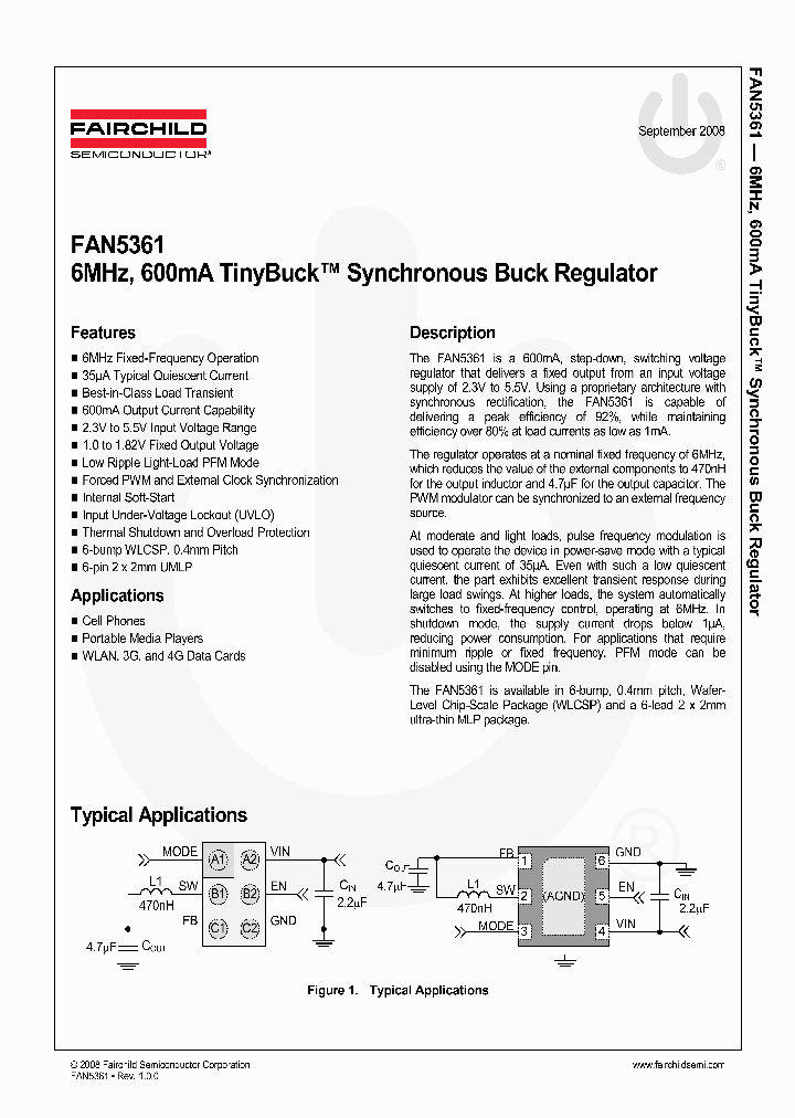 FAN5361UC15X_4244555.PDF Datasheet