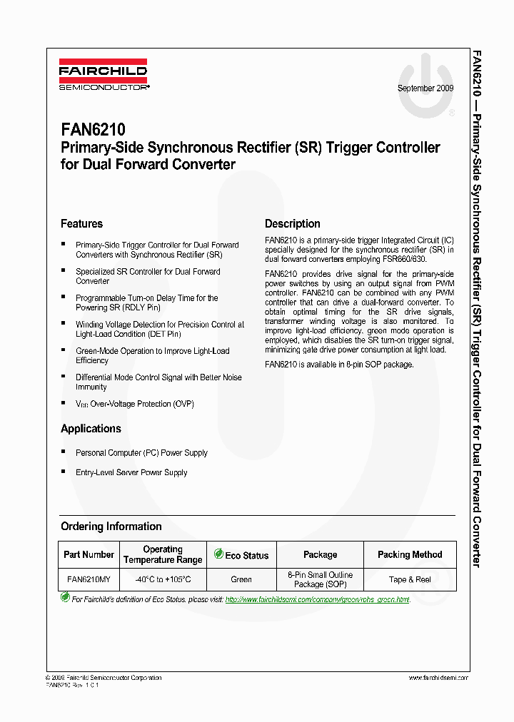 FAN6210_4531648.PDF Datasheet