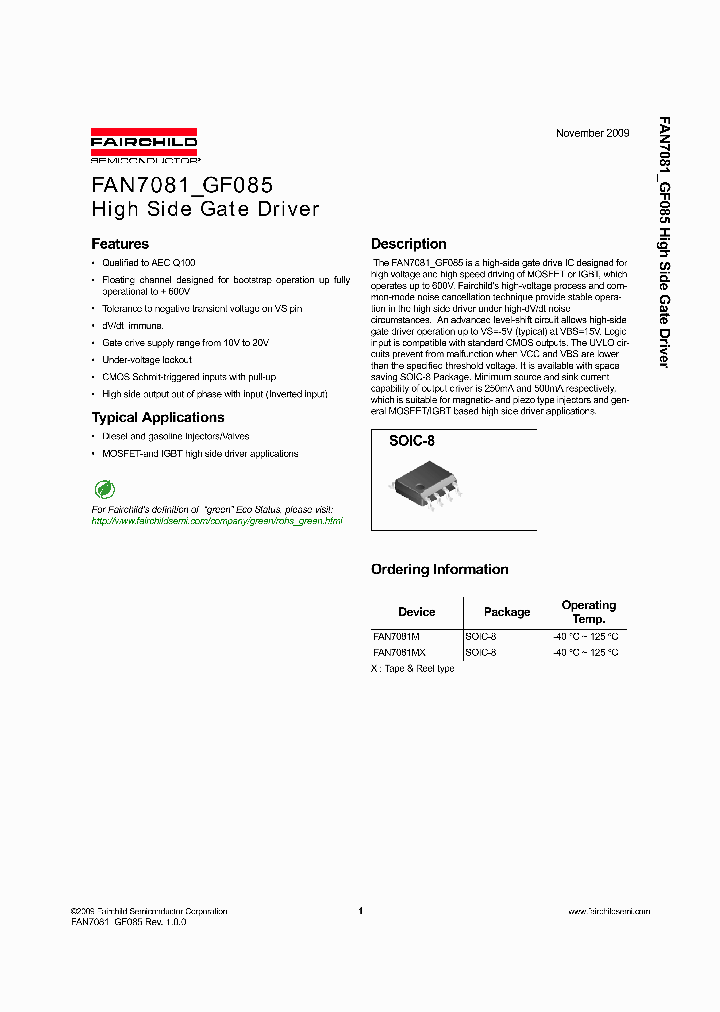 FAN7081M_4748668.PDF Datasheet