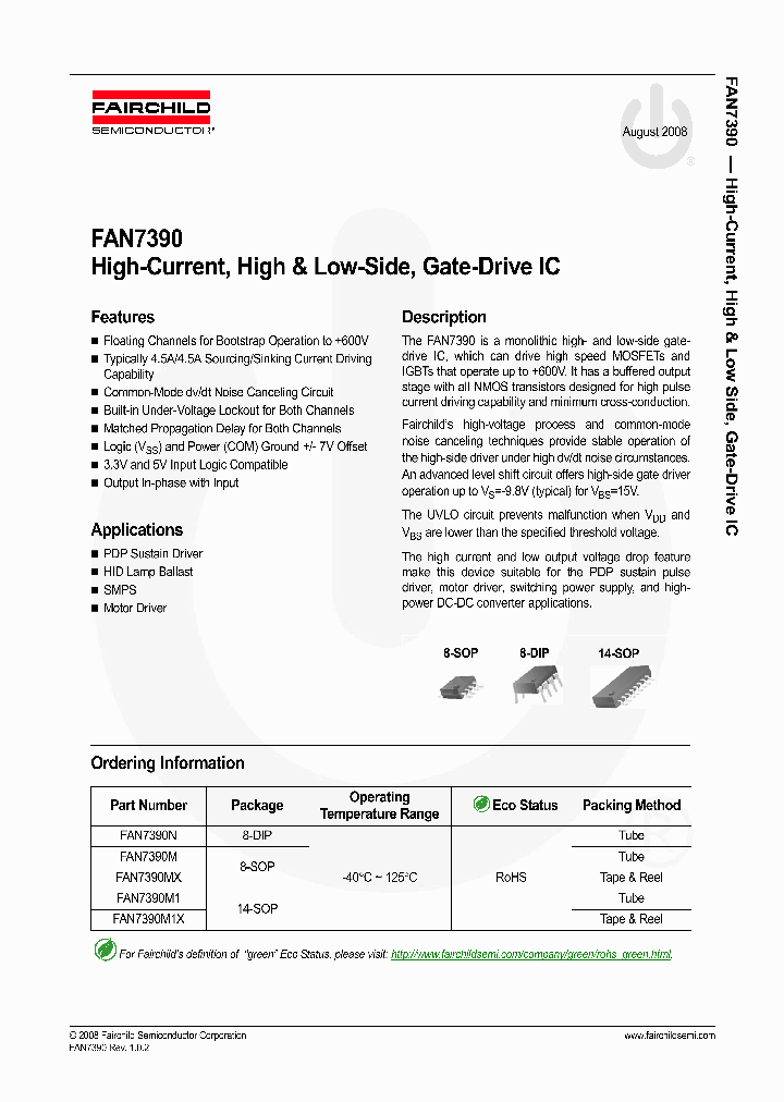 FAN7390_4691161.PDF Datasheet