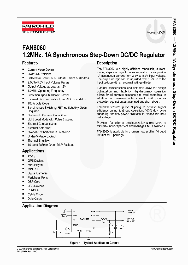 FAN8060_4547632.PDF Datasheet