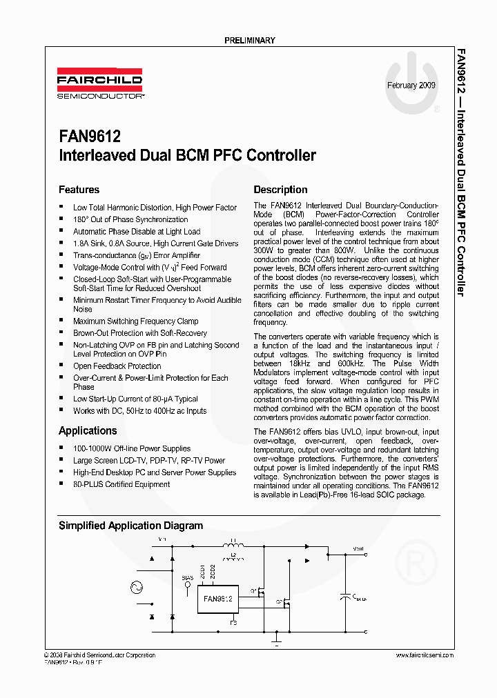 FAN9612M_4351006.PDF Datasheet