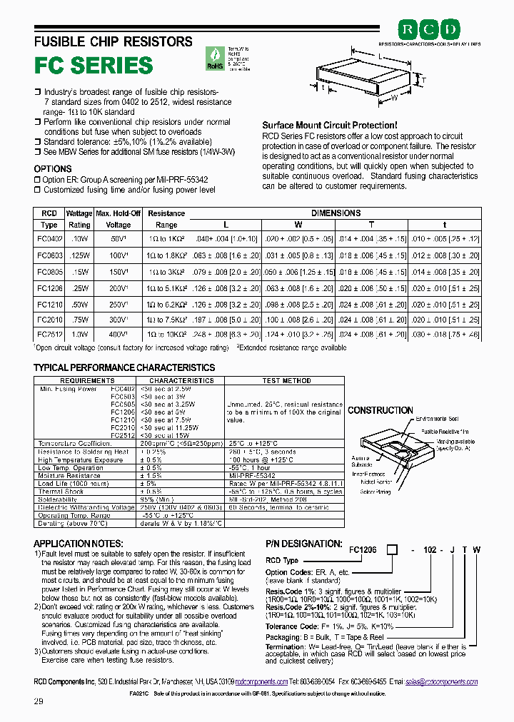 FC1206ER-100-FB_4469112.PDF Datasheet
