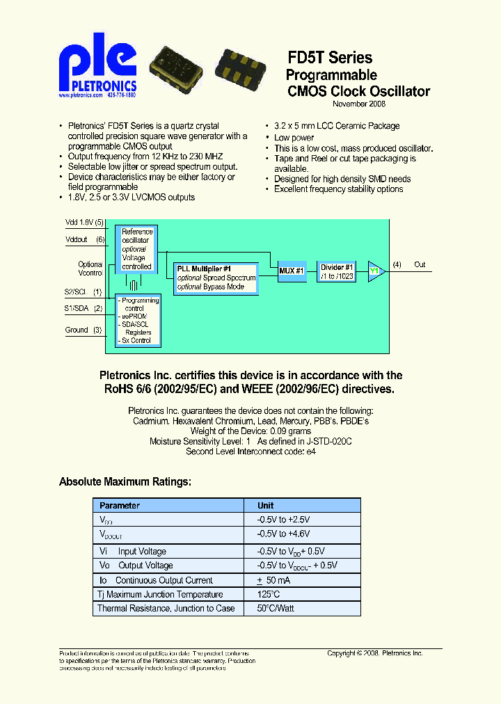 FD5150T-250M-PLE-1K_4500525.PDF Datasheet