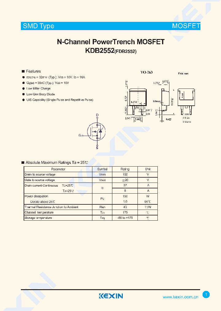 FDB2552_4591690.PDF Datasheet