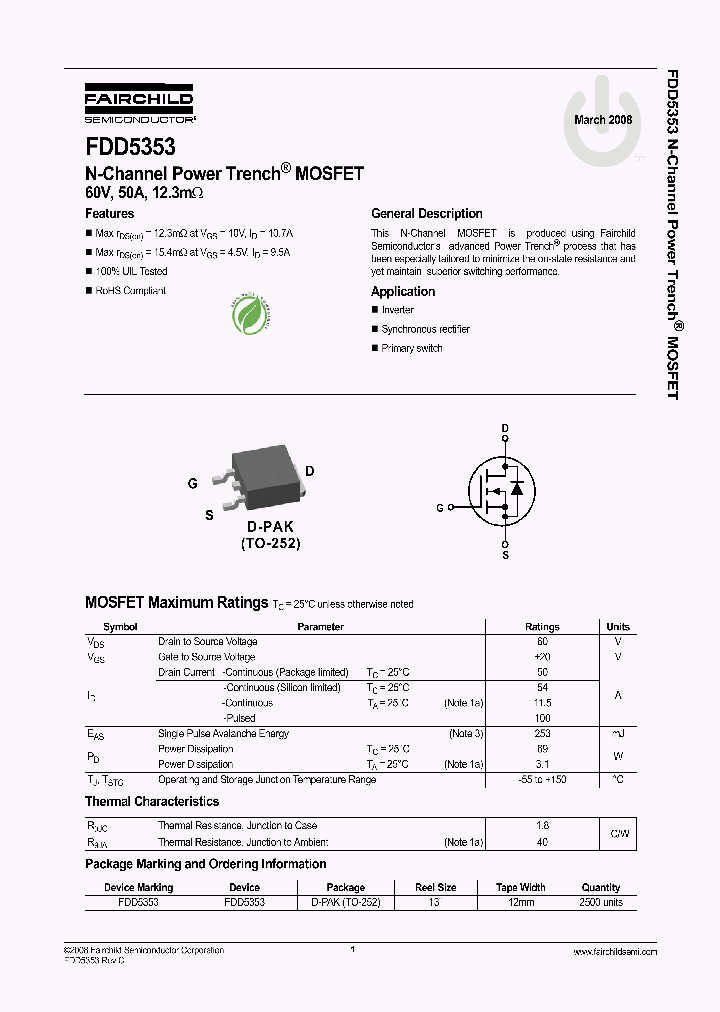 FDD5353_4265911.PDF Datasheet