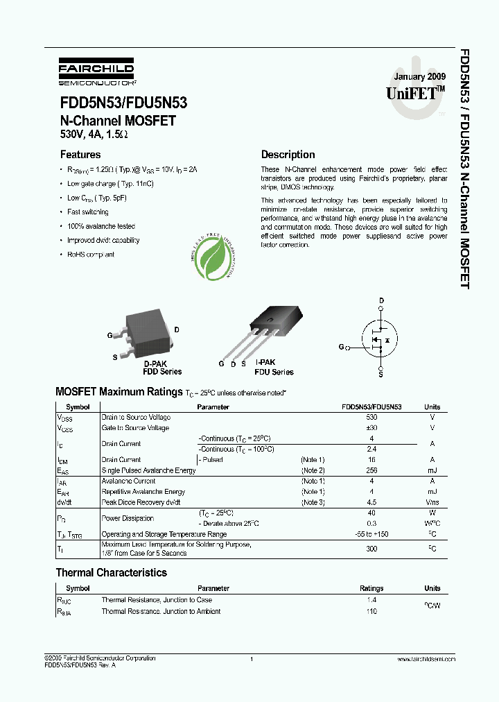 FDD5N53_4644559.PDF Datasheet