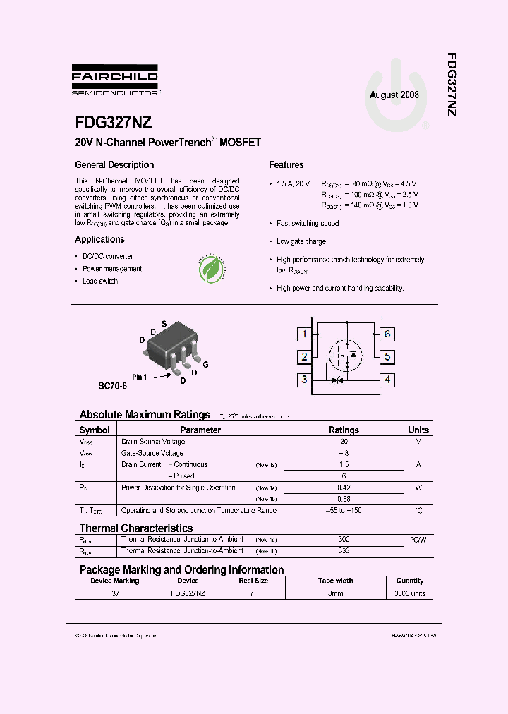 FDG327NZ_4630871.PDF Datasheet
