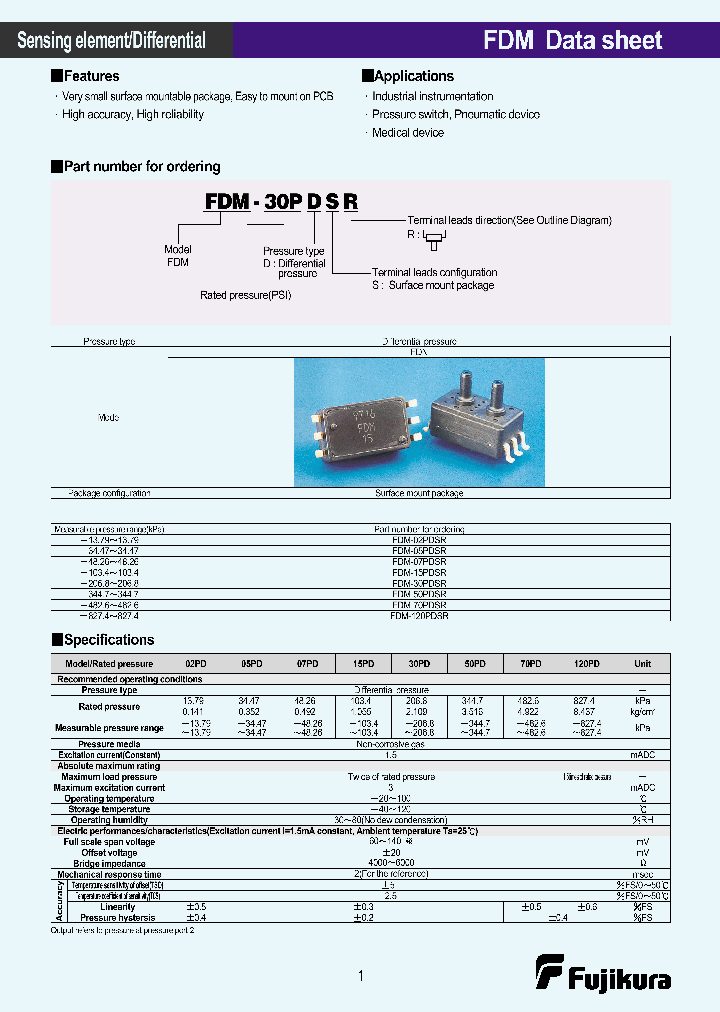 FDM-30PDSR_4300556.PDF Datasheet