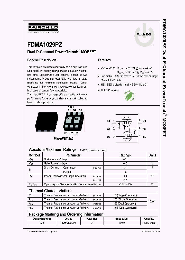 FDMA1029PZ08_4271504.PDF Datasheet