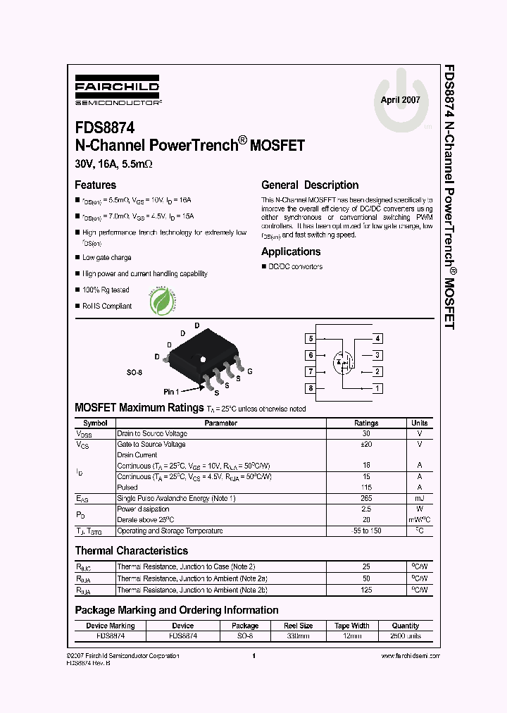 FDS887407_4298425.PDF Datasheet