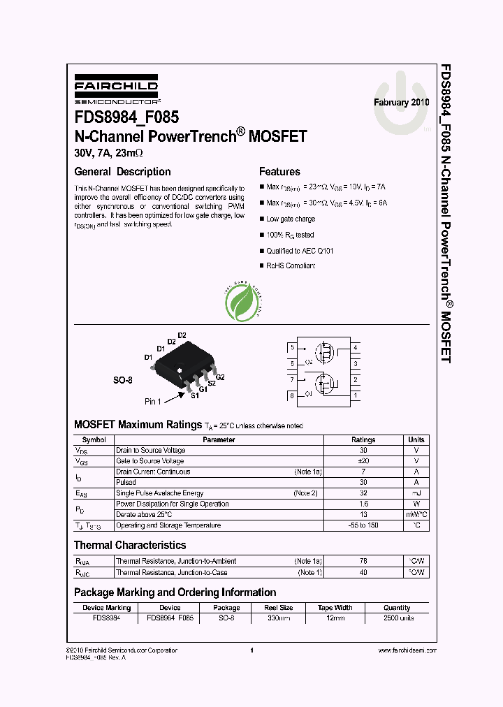 FDS898410_4910399.PDF Datasheet