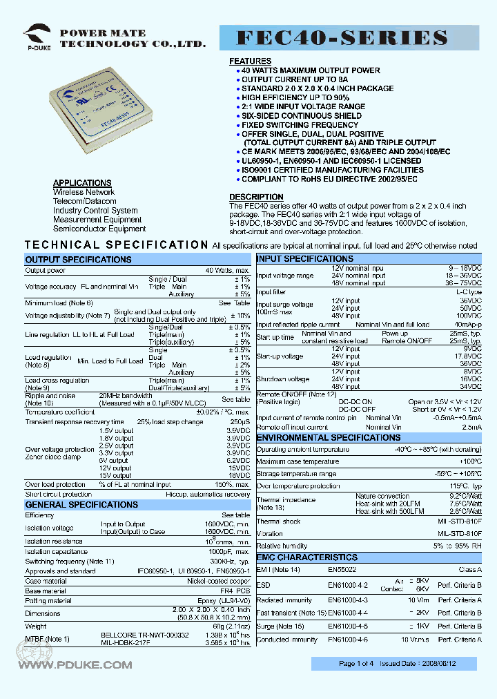 FEC40-12D12_4427300.PDF Datasheet