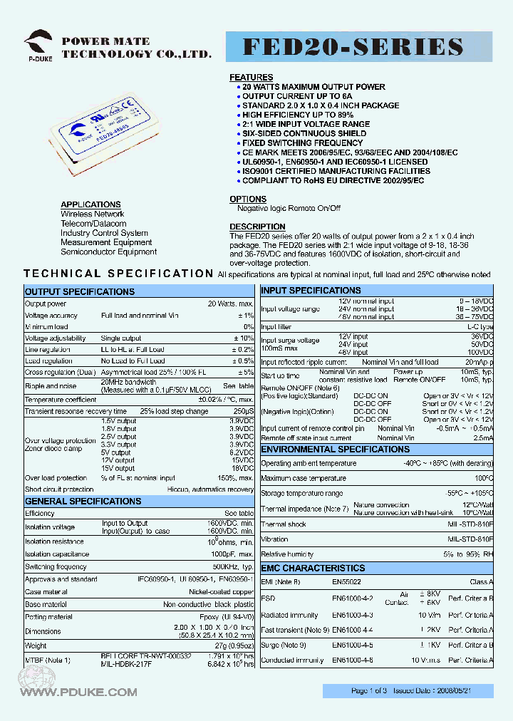 FED20-24S2P5_4420783.PDF Datasheet