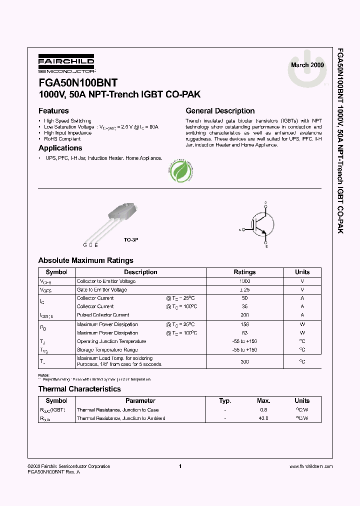 FGA50N100BNT_4704234.PDF Datasheet
