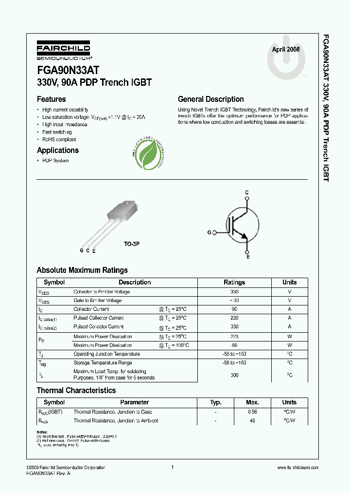 FGA90N33AT_4385688.PDF Datasheet