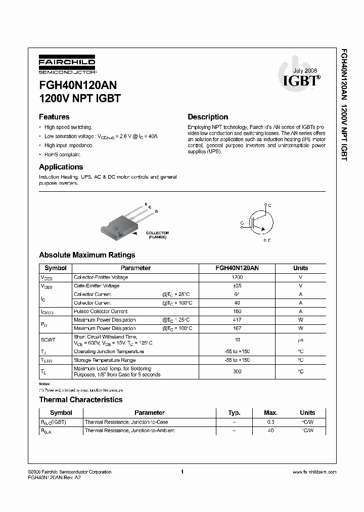 FGH40N120AN_4729360.PDF Datasheet