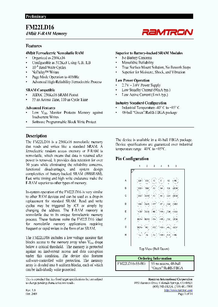 FM22LD16_4582940.PDF Datasheet