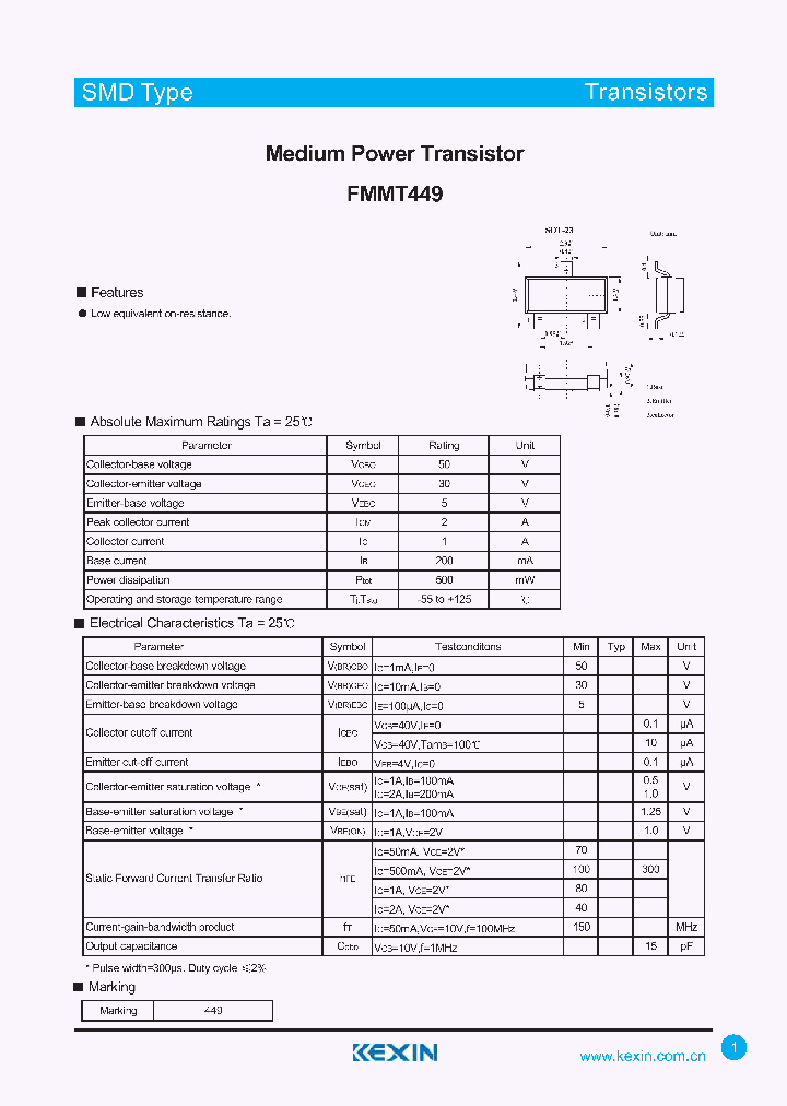 FMMT449_4314918.PDF Datasheet