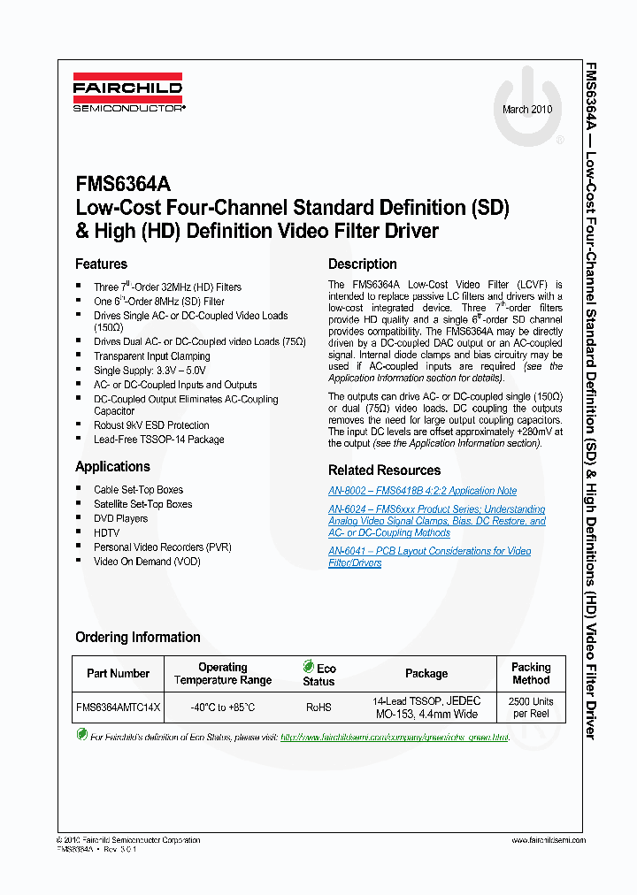 FMS6364A_4629726.PDF Datasheet