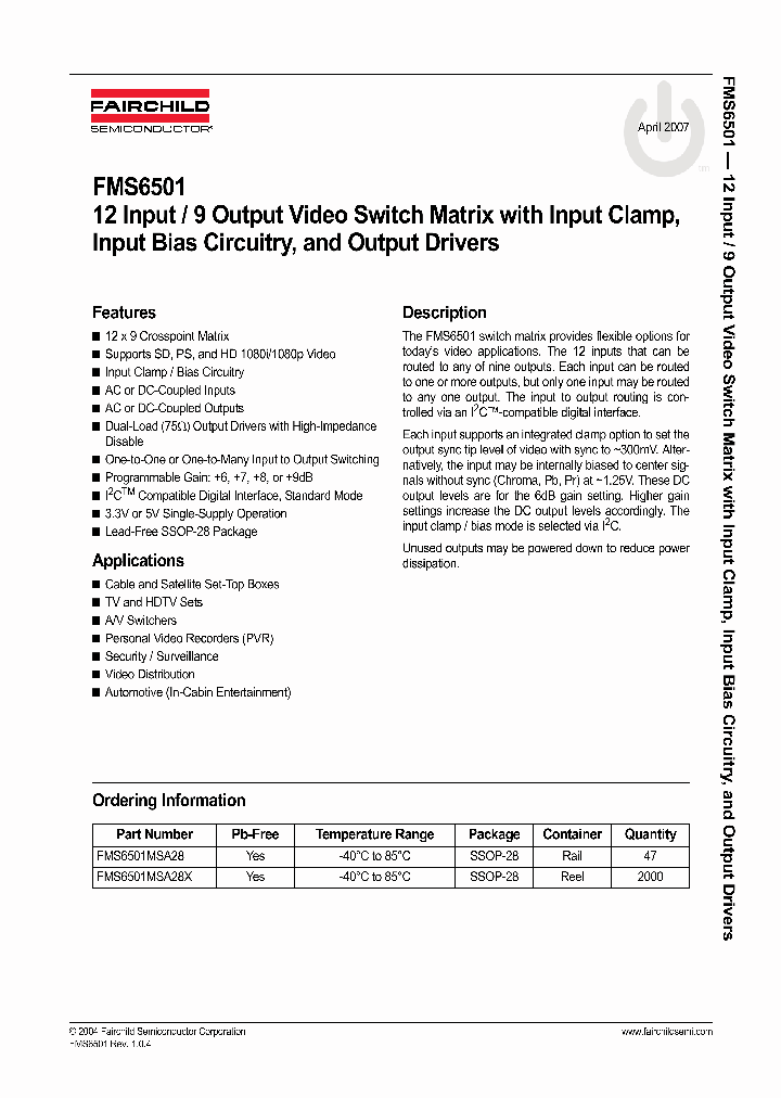 FMS6501MSA28_4236845.PDF Datasheet