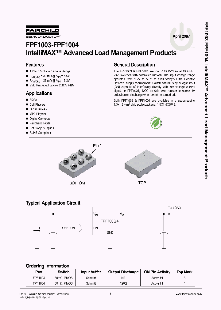 FPF100307_4699789.PDF Datasheet