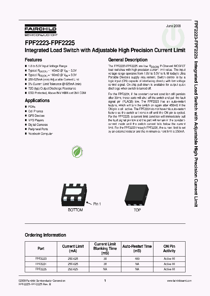 FPF2223_4314328.PDF Datasheet