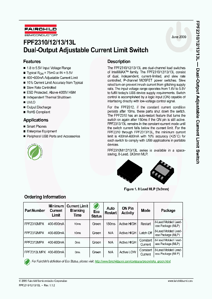 FPF2310MPX_4473730.PDF Datasheet