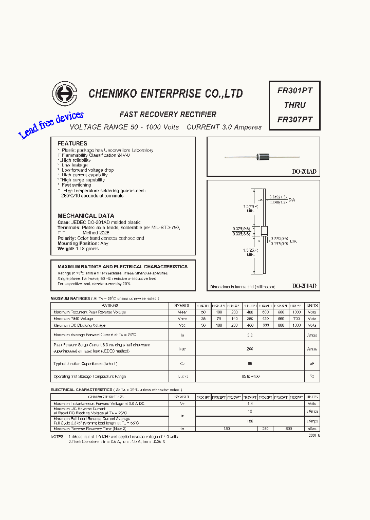 FR306PT_4857269.PDF Datasheet