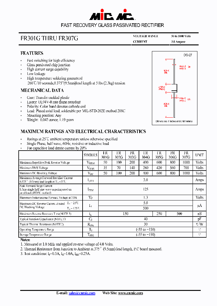 FR307G_4399119.PDF Datasheet