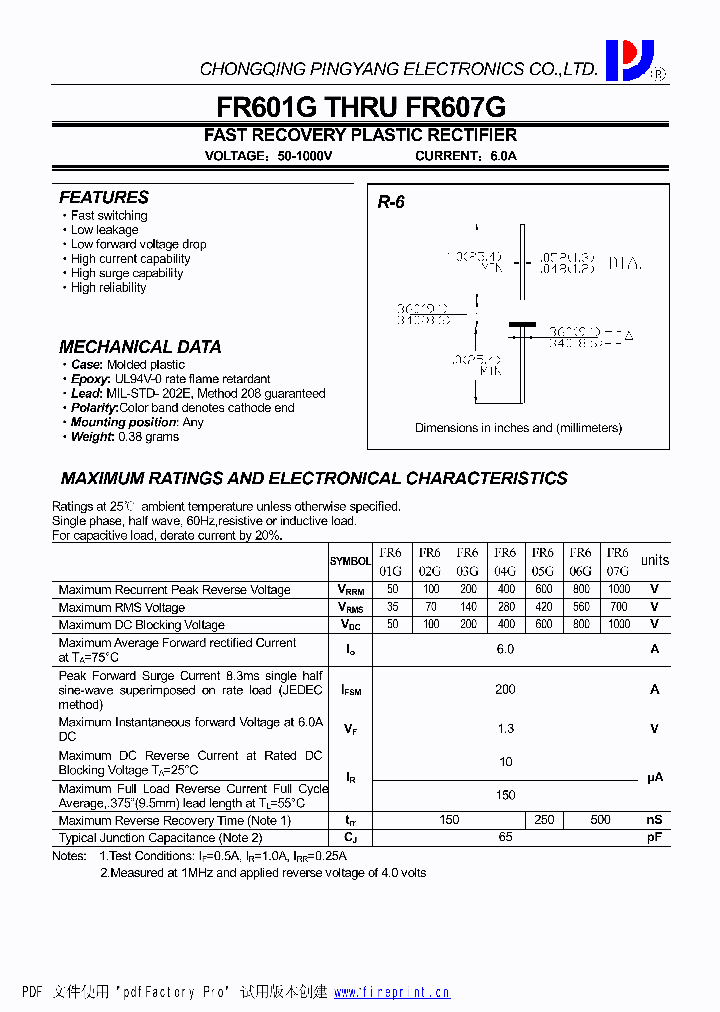FR607G_4563113.PDF Datasheet