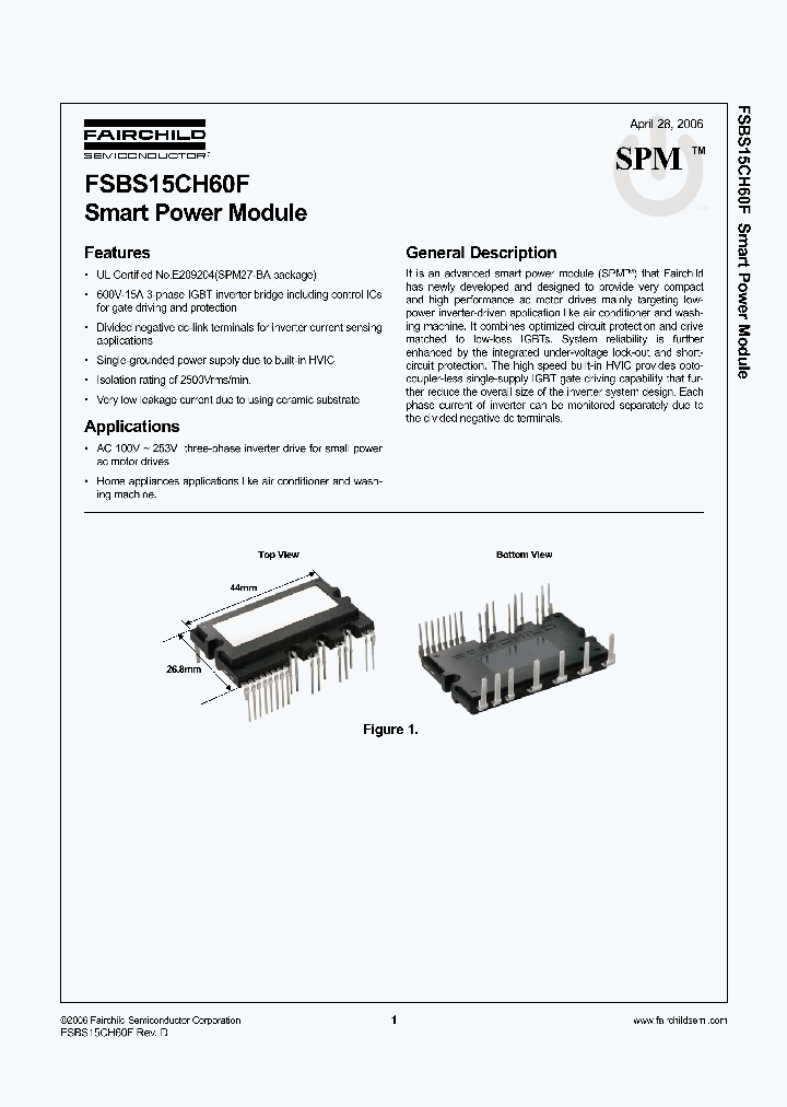 FSBS15CH60F_4502644.PDF Datasheet
