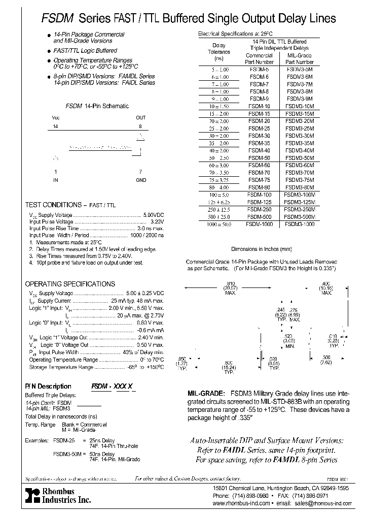 FSDM3-1000_4335204.PDF Datasheet