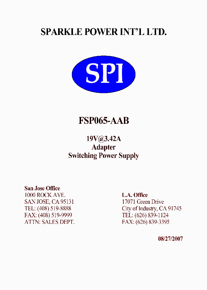 FSP065-AAB_4790274.PDF Datasheet