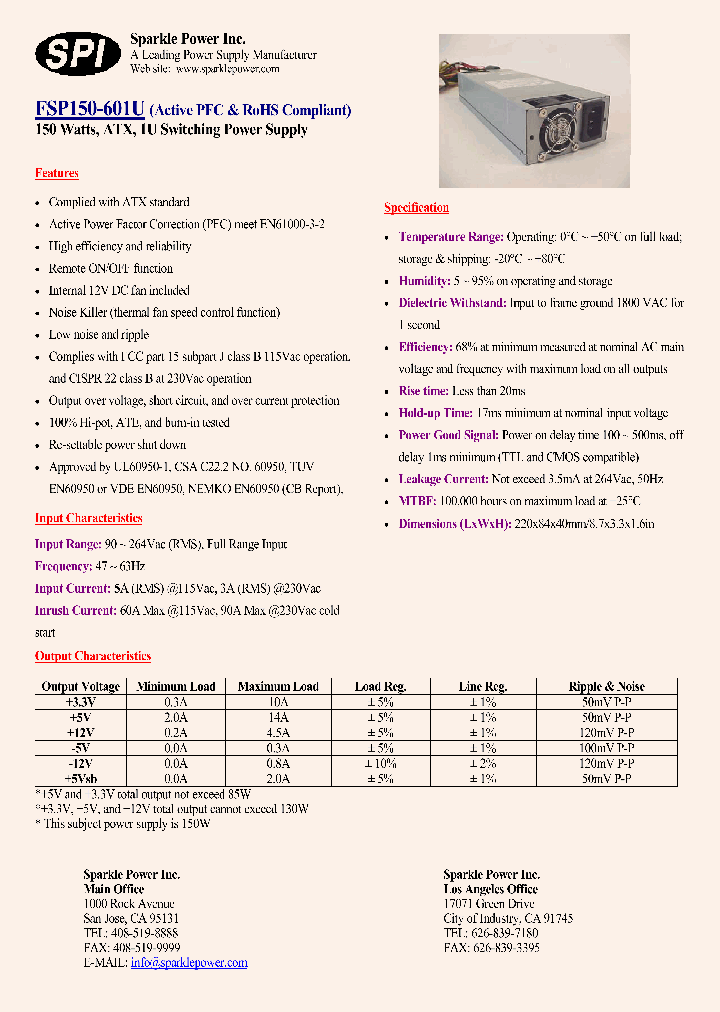 FSP150-601U_4783959.PDF Datasheet