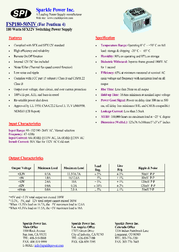 FSP180-50NIV_4358997.PDF Datasheet