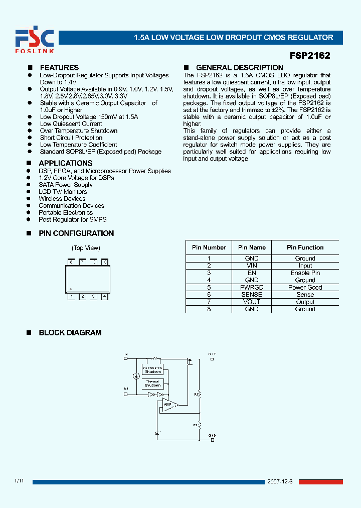 FSP2162S09AD_4250768.PDF Datasheet