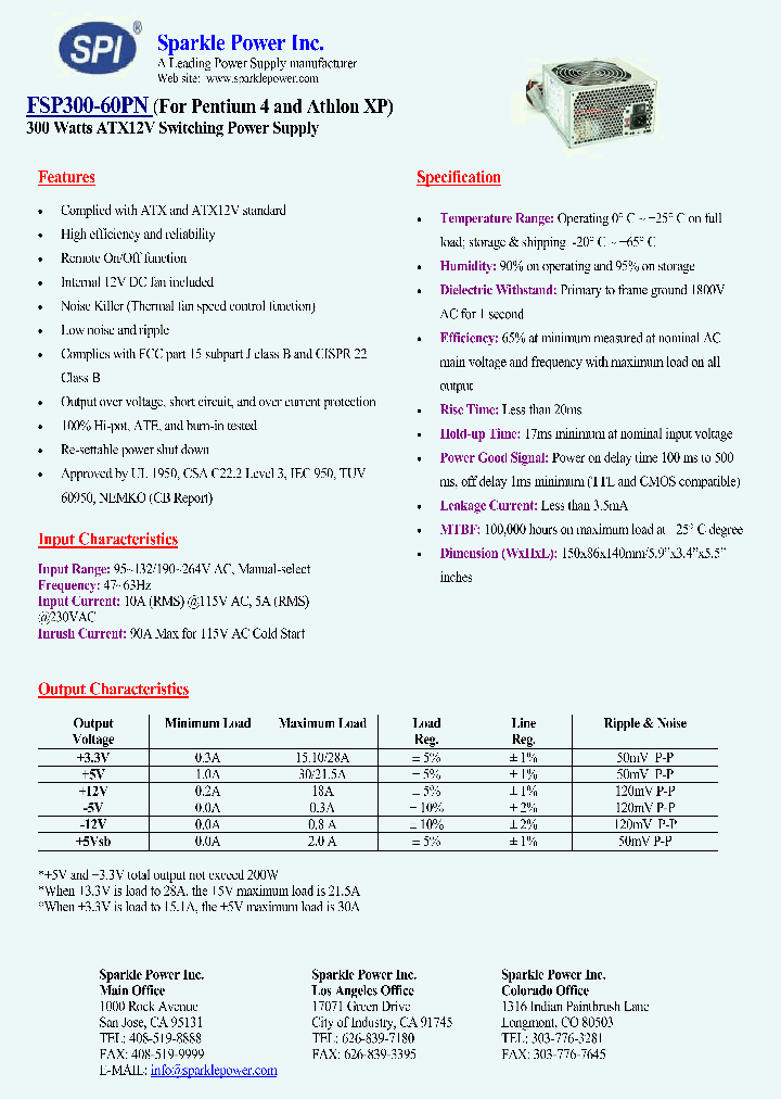 FSP300-60PN_4376237.PDF Datasheet