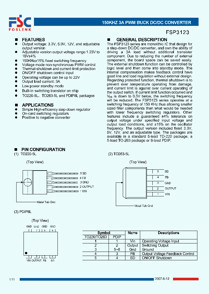 FSP3123N50AE_4641119.PDF Datasheet